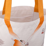 Water Sleeves Canvas Bag Orange Inside - Shen Yun Collections
