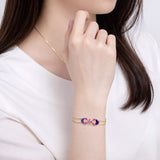 Tang Flowing Gowns Bracelet Purple Model - Shen Yun Collections