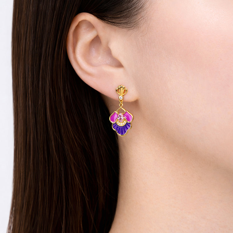 purple dress earrings Amazon.com: Denifery Purple Crystal Rhinestone Dangle Earrings Tassel Earrings C Shaped Earrings Chandelier Drop Earring Evening Prom Pageant Earrings for Women (Style 3): Clothing, Shoes & Jewelry