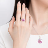Windmill Grace Ring Pink Modeling - Shen Yun Collections