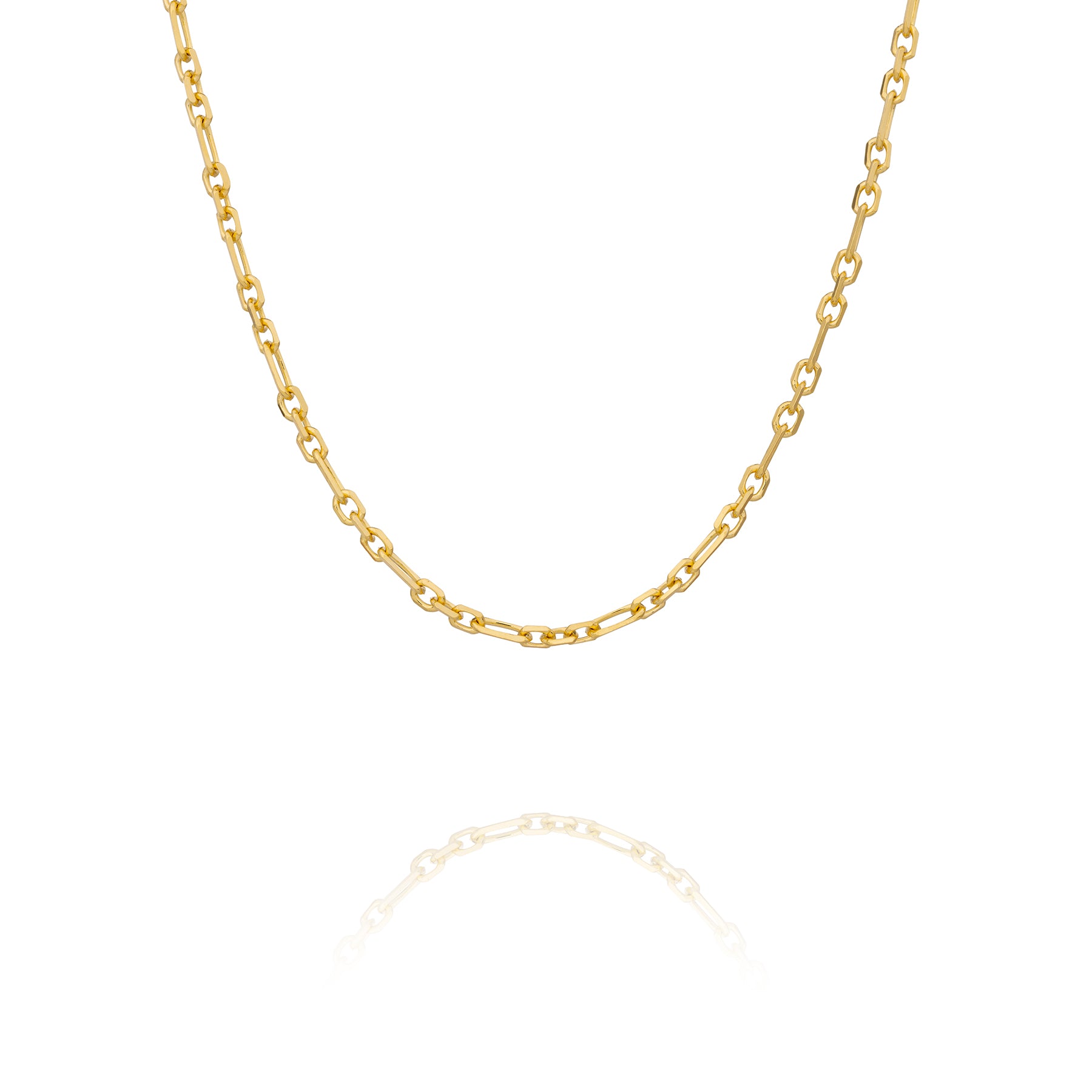 Rolo Chain 22" (Gold Vermeil) - Shen Yun Collections