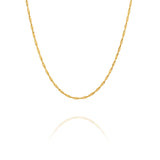 Singapore Chain 18" (Gold Vermeil)