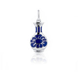 Porcelain Grace Charm Silver