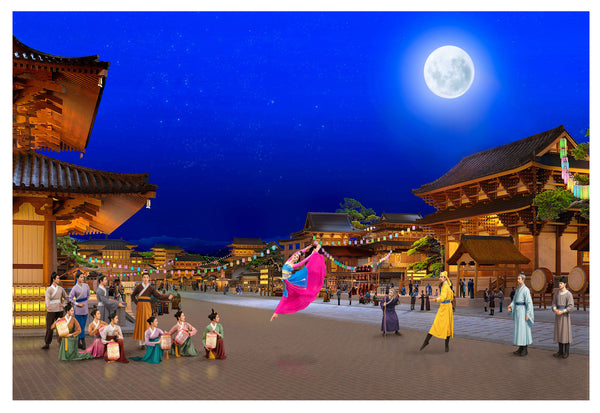 Visiting the Moon Palace Giclée Print