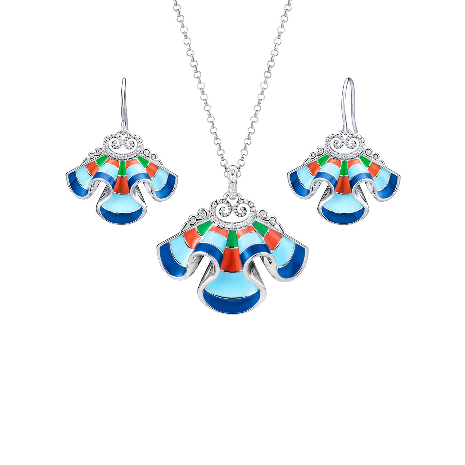 The Elegance of the Yi Set Blue