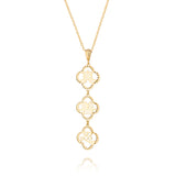 Zhen Shan Ren Words Necklace Vertical Style - Shen Yun Collections