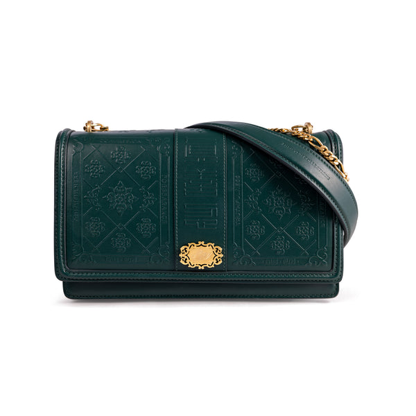 Zhen Shan Ren Shoulder Bag Pine Green | Shen Yun Collections