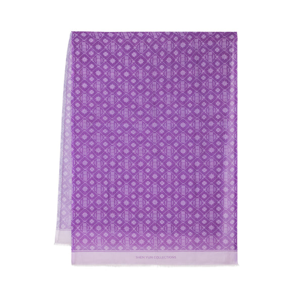 Zhen Shan Ren Long Scarf Purple