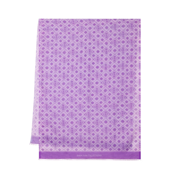 Zhen Shan Ren Long Scarf Lilac - Shen Yun Collections