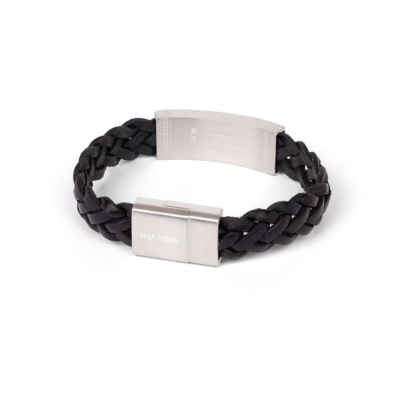Zhen Shan Ren Wondrous Words Bracelet Gold Rear Image | Shen Yun Collections 