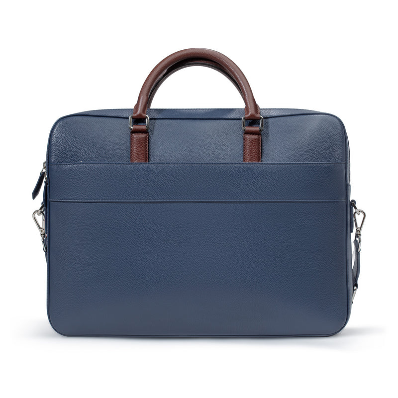 A Passage in Time Briefcase Blue Back View | Shen Yun Collections