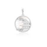 Mystical Moon Palace Charm Silver 18mm