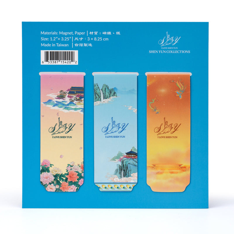 Wondrous Elegance Magnetic Bookmark Set