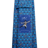 Devotion Tie Blue Back View | Shen Yun Collections