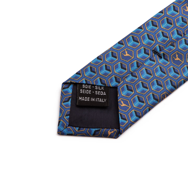 Devotion Tie Blue Corner View | Shen Yun Collections