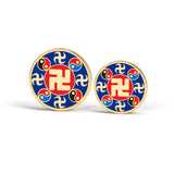 Falun Pins Indigo Blue Large And Small | Shen Yun Collections 