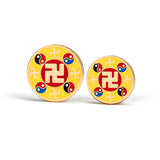 Falun Pins Yellow Large And Small | Shen Yun Collections 