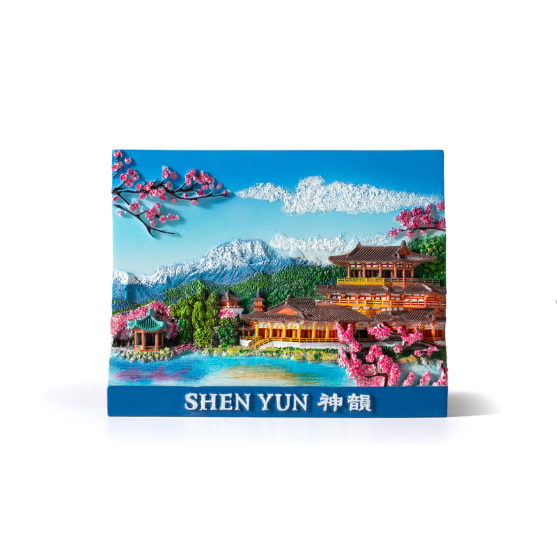 Plum Blossom Grace 3D Magnet - Shen Yun Collections
