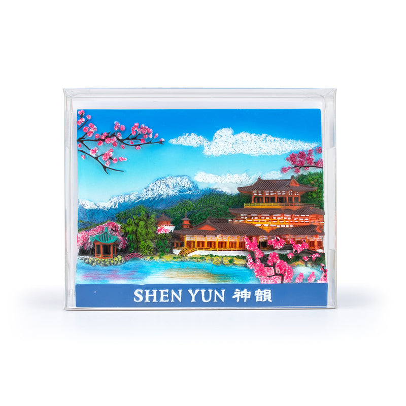 Plum Blossom Grace 3D Magnet Stand - Shen Yun Collections