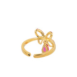 Blissful Knot Ring Gold