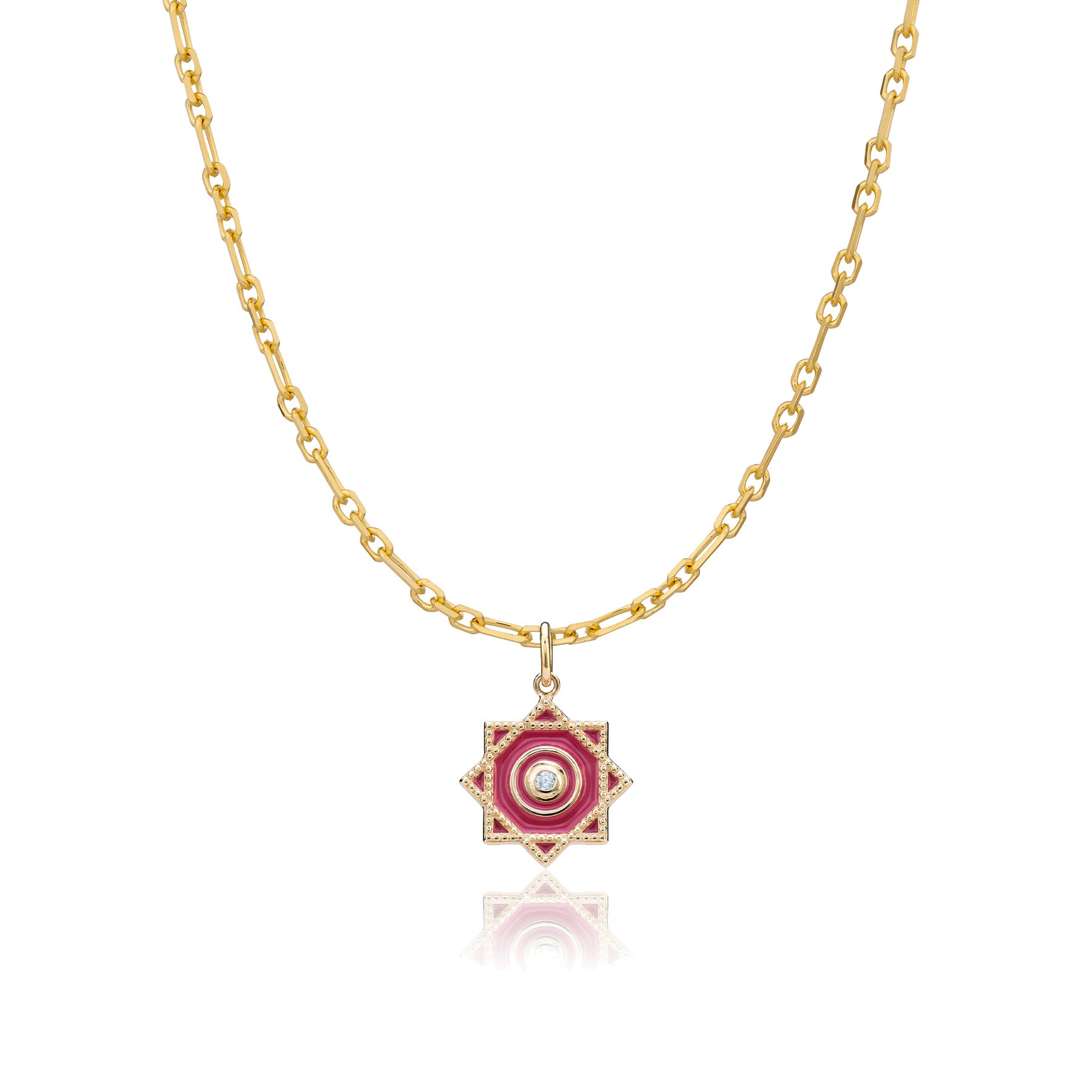Twirling Handkerchief Necklace Gold