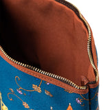 Lantern Grace Pouch Blue Inside View | Shen Yun Collections