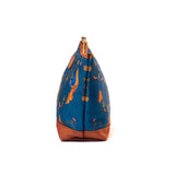 Lantern Grace Pouch Blue Side View 2 | Shen Yun Collections