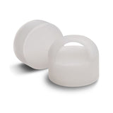 Gemstone Bottle Anti-Slip Silicone Grip Handle White - Shen Yun Collections