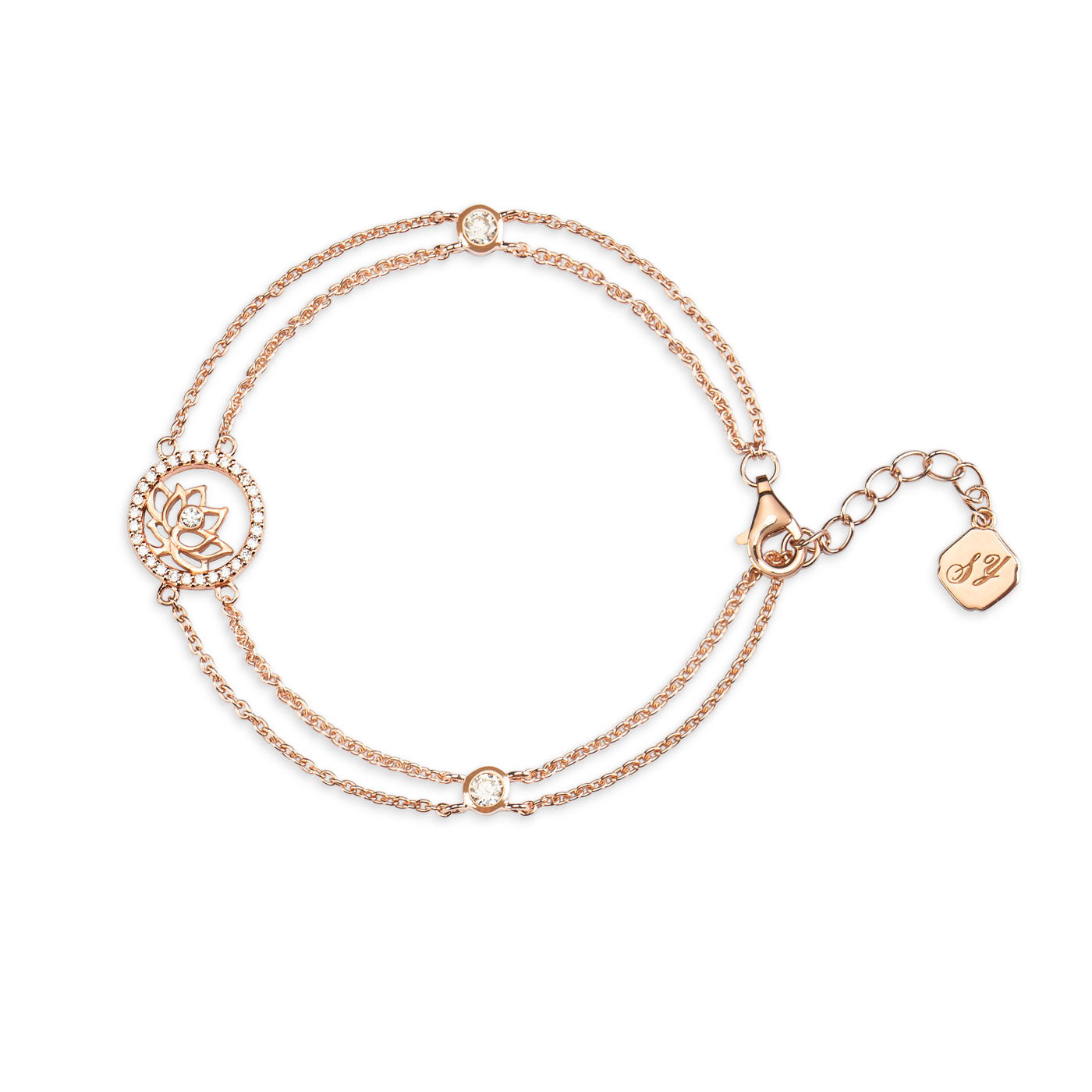 Lotus Fairies Bracelet Rose Gold | Shen Yun Collections 