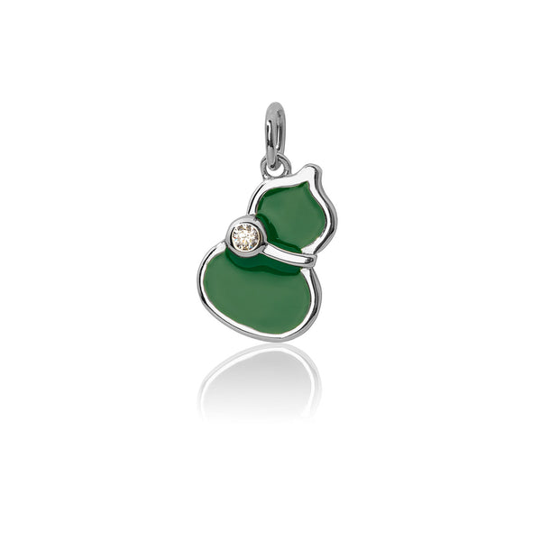 Magical Hulu Charm Silver Front | Shen Yun Collections