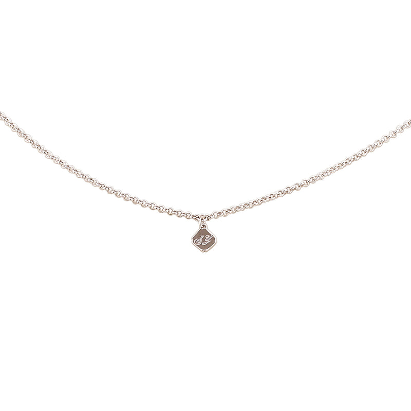 Majestic Tang Peony Long Necklace Silver Signature | Shen Yun Collections