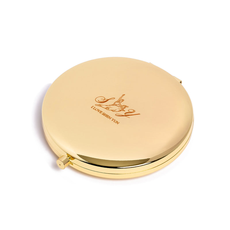 Plum Blossom Compact Mirror Back View | Shen Yun Collections