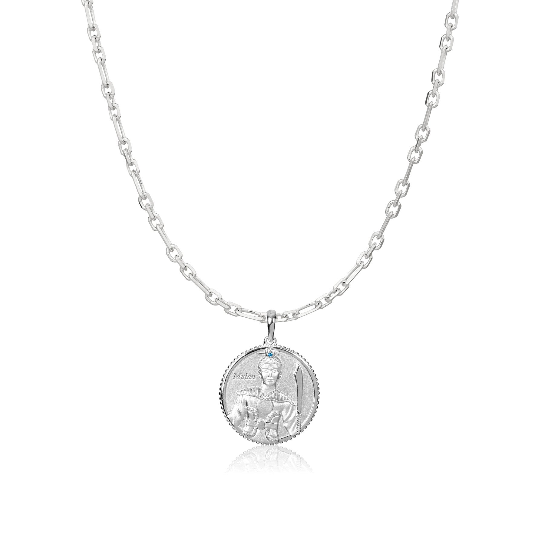 The Legendary Mulan Necklace Silver