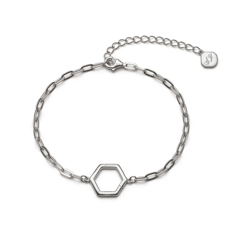 Paperclip Chain Bracelet Silver | Shen Yun Collections