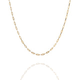 Paperclip Chain Necklace Gold (16’') | Shen Yun Collections 
