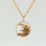 Mystical Moon Palace Charm Gold 23mm Video - Shen Yun Collections