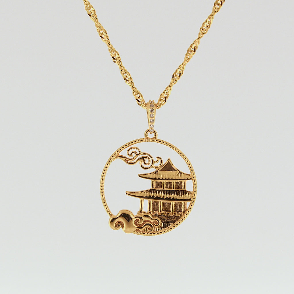 Mystical Moon Palace Charm Gold 23mm Video - Shen Yun Collections