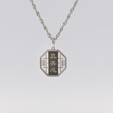 Zhen Shan Ren Wondrous Bliss Charm Silver 16mm Video | Shen Yun Collections