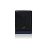 Qing Style Card Case Black Back View | Shen Yun Collections 
