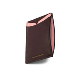 Qing Style Card Case Marrron Open View | Shen Yun Collections 