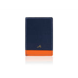 Qing Style Card Case Navy Back View | Shen Yun Collections 