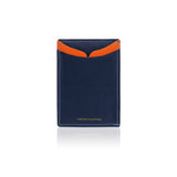 Qing Style Card Case Navy  Front View | Shen Yun Collections 