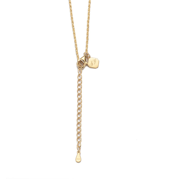 Rope Chain Necklace Gold Clasp | Shen Yun Collections 