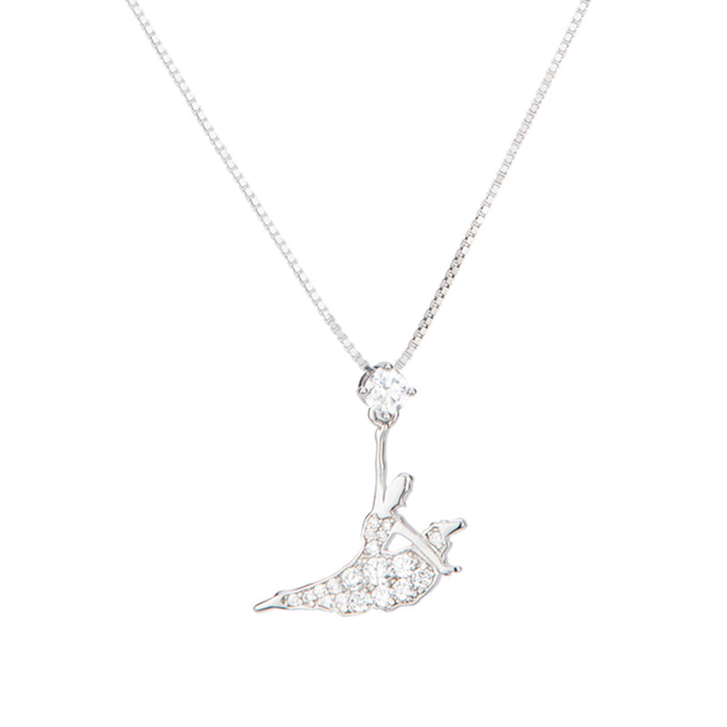 Signature Necklace Silver Front | Shen Yun Collections 