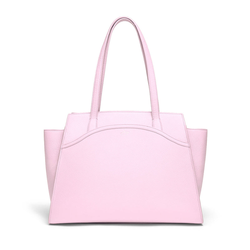 Tang Dynasty Grace Tote Bag Blush Pink Front View  | Shen Yun Shop