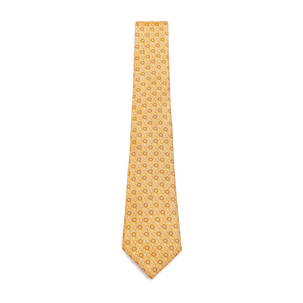 The Heroic Lu Zhishen Tie Gold Front View | Shen Yun Collections