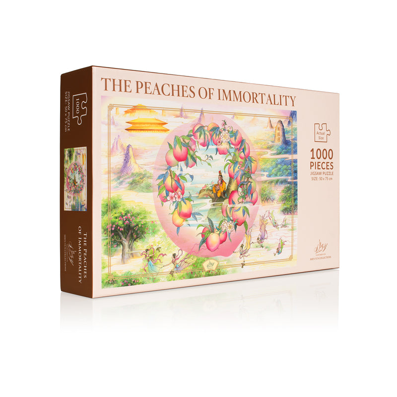 The Peaches of Immortality Puzzle Left Side - Shen Yun Collections