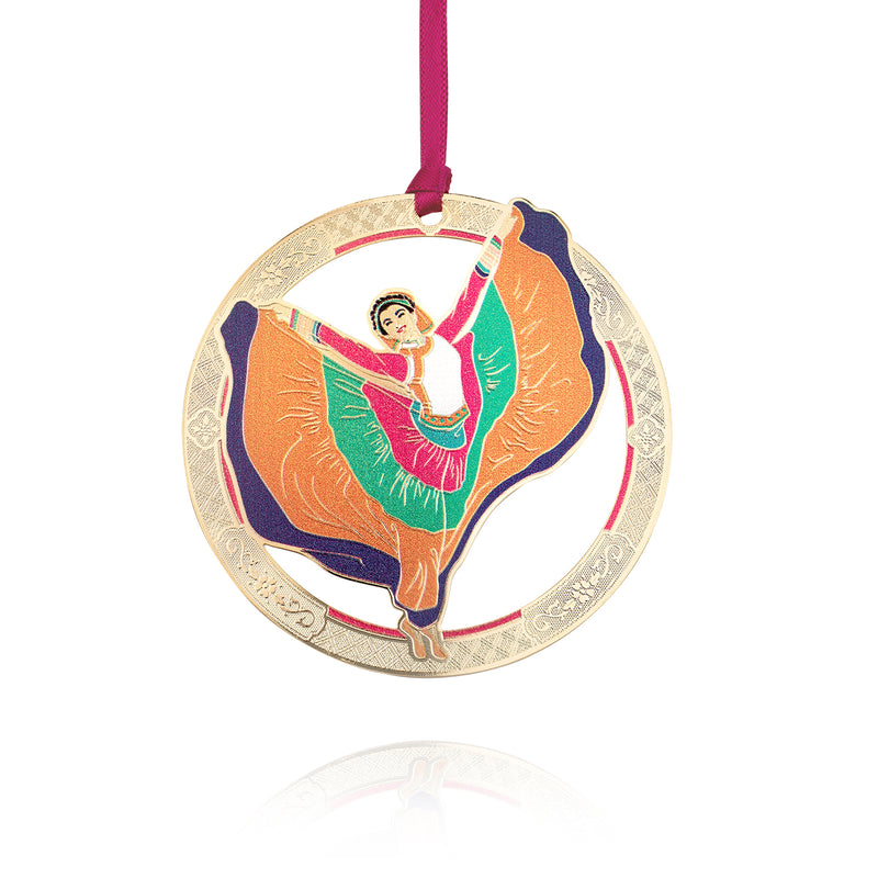 The Yi Ethnic Dance Ornament Front View | Shen Yun Collections