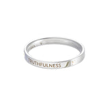 Zhen Shan Ren Timeless Bliss Ring 14kt White Gold, 2.5mm wide