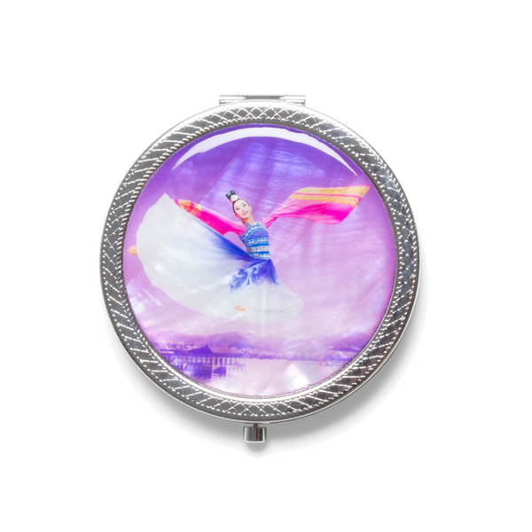 A Touch of Paradise Compact Mirror